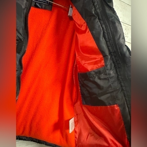 CB Sport Boys Black Puffer Camouflage Print Jacket - Picture 8 of 8